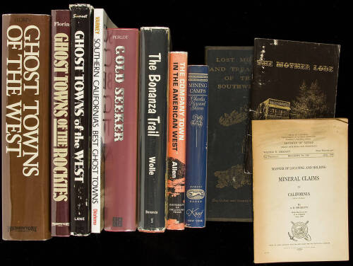Twenty titles about Ghost Towns or Gold Mining Towns