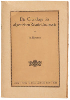 Die Grundlage der allgemeinen Relativit&auml;tstheorie