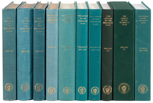 Annals of the Bohemian Club - 10 volumes