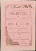 Olmsted County, Minnesota, and its advantages of soil, climate and location, 
with Rochester as a most favorable point for manufacturing