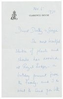 Letter from the Queen Elizabeth The Queen Mother