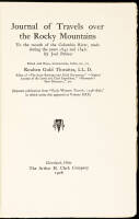 Journal of Travels Over the Rocky Mountains, to the Mouth of the Columbia River; made during the Years 1845 and 1846