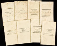 Eight 18th century American sermons