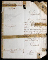 Manuscript Document signed by Músquiz as Governor of Texas