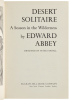 Desert Solitaire: A Season in the Wilderness - 4