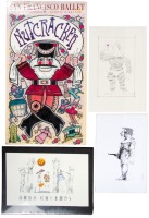 Four illustrations by Nick Cann