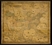 Colton's Map of the United States of America, the British Provinces, Mexico and the West Indies, Showing the Country from the Atlantic to the Pacific Ocean