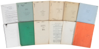 Large archive of scripts for Bohemian Club theatrical productions