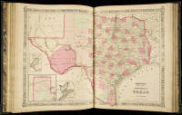 Johnson's New Illustrated (Steel Plate) Family Atlas...including the latest Federal Census, a Geographical Index, and a Chronological History of the Civil War in America