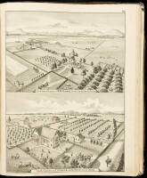 Historical Atlas Map of Marion and Linn Counties, Oregon. Compiled, Drawn and Published from Personal Examinations and Actual Surveys