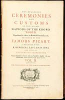 The Religious Ceremonies and Customs of the Several Nations of the Known World... Vol. II, Containing the Ceremonies of the Roman Catholicks