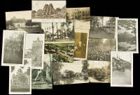 Approximately 80 postcards, most addressed to Mrs. Hannibal Hamlin, daughter-in-law of Vice President Hannibal Hamlin, many from her husband Hannibal Emery Hamlin