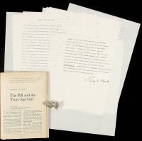 Typescript of an article on the birth control pill