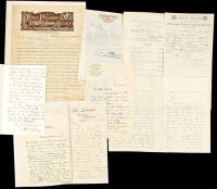 Archive of nine letters to Eugene Field