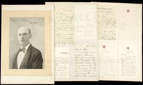 Collection of 21 letters to Eugene Field, or in regard to him