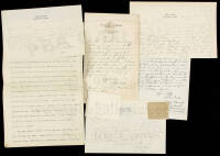 Small group of manuscript and ephemeral materials pertaining to Roswell M. Field, Jr.