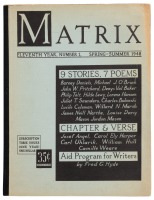 Matrix - Eleventh Year, Number 1, Spring-Summer 1948