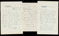 Collection of letters from Melville E. Stone, founder of Chicago Daily News and his son Herbert Stuart Stone