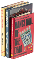 Three books signed by Tony Hillerman