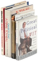 2 books by Gerald Ford + 2 books by Bob Dole