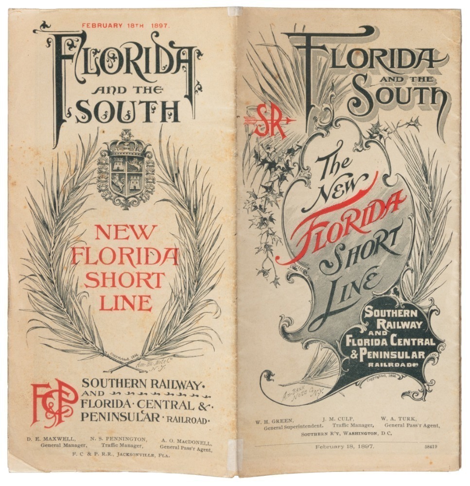 Florida and the South The New Florida Short Line Southern Railway