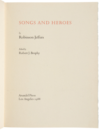 Songs and Heroes