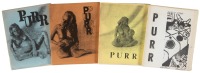 Four issues of Purr