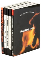 Five titles from the Pocket Poets Series signed by Lawrence Ferlinghetti