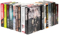 Seventeen books signed by Patricia Cornwell