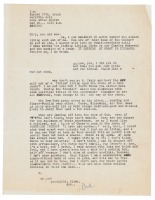 Letter from Charles Bukowski to Kirby Congdon