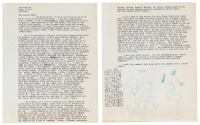 Letter from Charles Bukowski to Kirby Congdon