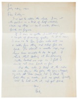 Letter from Charles Bukowski to Kirby Congdon