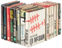14 volumes of early 87th Precinct novels