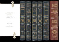 Seven volumes by or about Richard Nixon