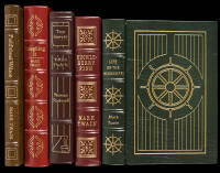 Five works by Mark Twain from the Easton Press