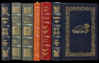 Five titles by James Michener in nine volumes