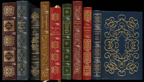 Thirty-four volumes from the Easton Press 100 Greatest Books Ever Written series