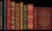 Eighteen volumes from the Easton Press Masterpieces of American Literature series