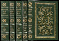 Five volumes of 1997 Pulitzer prize winning literature published by the Easton Press