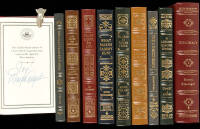 Twenty-four volumes published by the Easton Press - Signed by the Authors