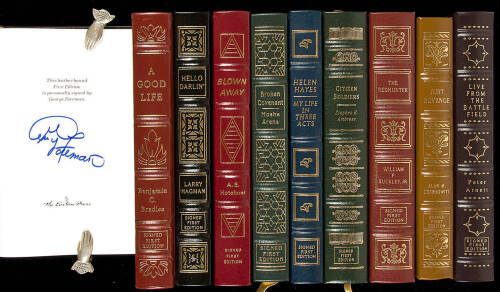 Fifteen volumes from the Easton Press Signed First Editions collection