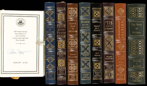 Fifteen volumes from the Easton Press Signed First Editions collection