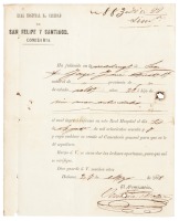 Death certificate for Chinese slave in Cuba