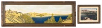 Two views of Crater Lake