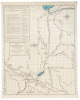 Map "A" of portion of the Bohemian Grove, Sonoma County, California: Showing principal roads, trails and club structures, camps and camp locations