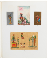 Two albums of Egypt ephemera and color printing