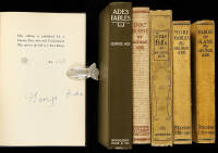 Six novels by George Ade - one signed
