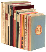 Shelf of 19 Grabhorn Press and related publications