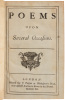 Poems upon Several Occasions. - 2