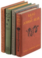 Four works by Ernest Thompson Seton or Ernest Seton-Thompson (he had a hard time with names)